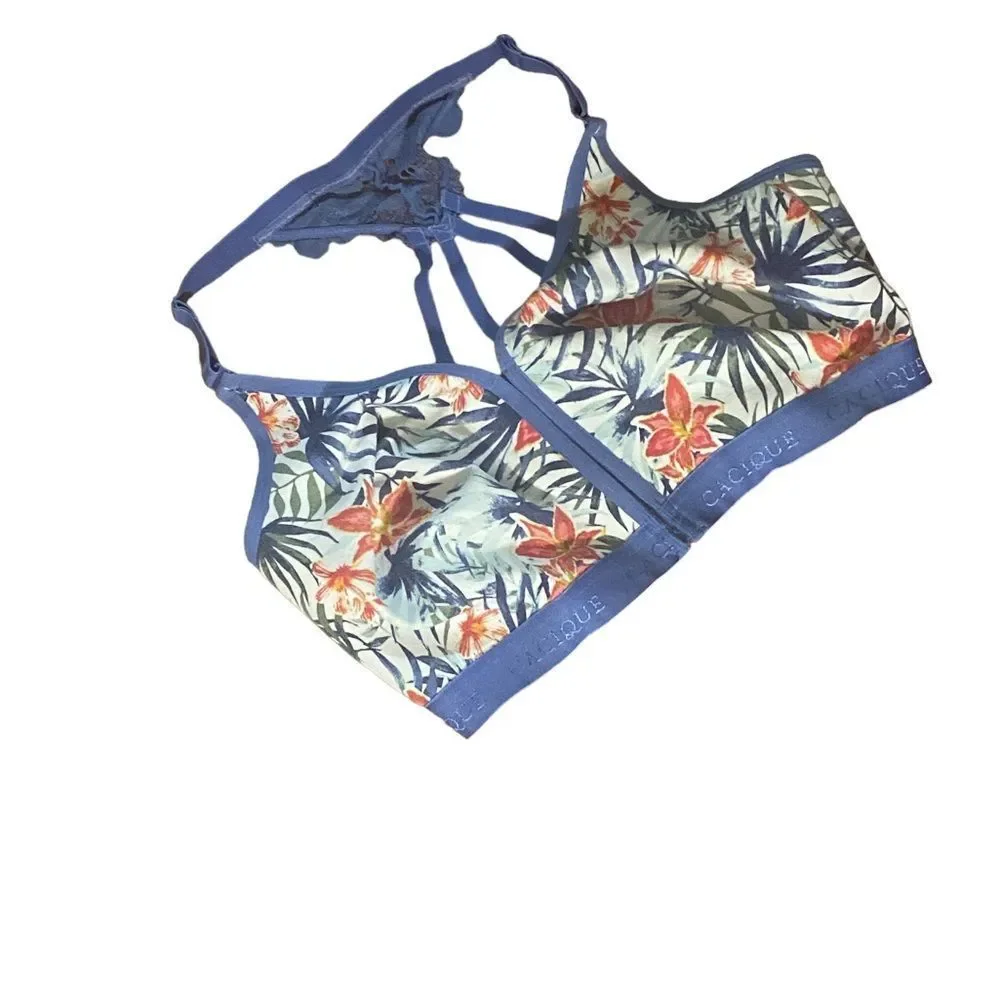 Cacique unlined full coverage no wire bra size 40G